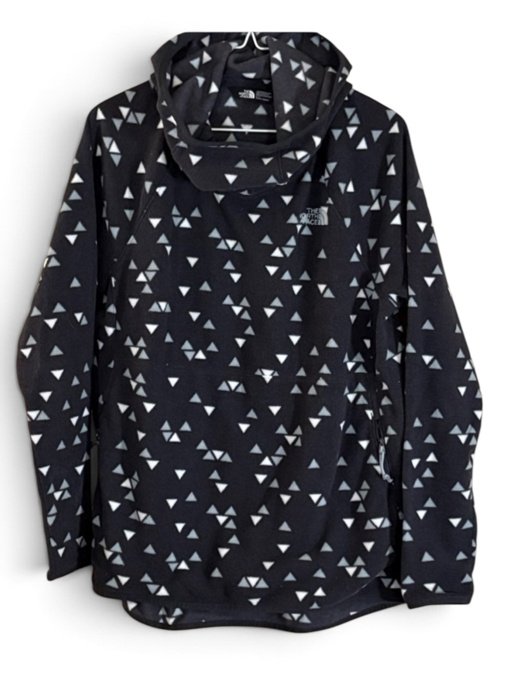 The North Face Glacier Alpine Navy Fleece Cowl Neck Hoodie